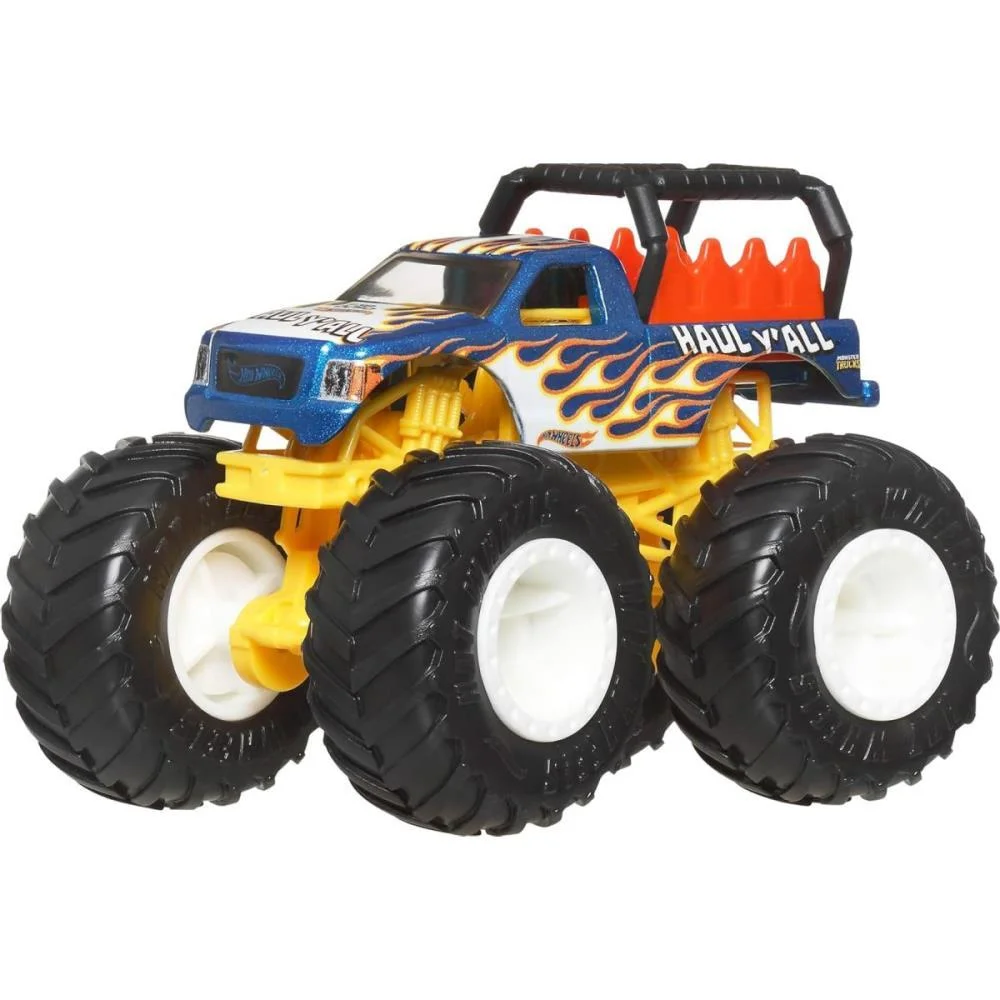 Hot Wheels Monster Trucks Scale Trucks 1:64 4-Pack Mattel (Unidade) - imagem 4
