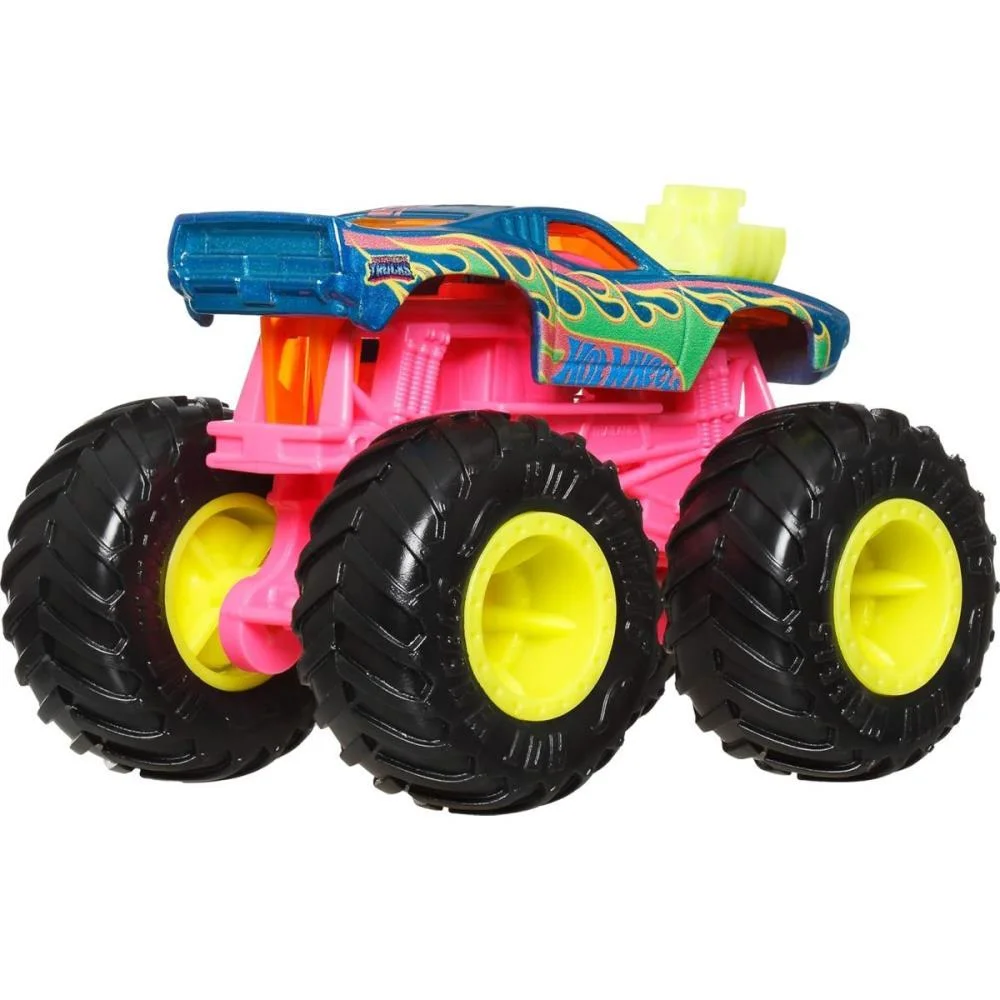 Hot Wheels Monster Trucks Scale Trucks 1:64 4-Pack Mattel (Unidade) - imagem 5
