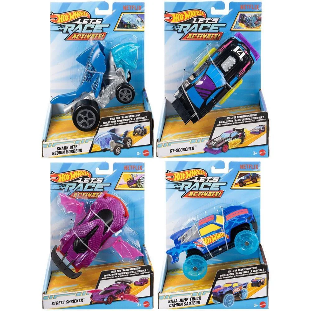 Hot Wheels Die-Cast Lets Race Energia Ativa 1:32(S Mattel (Unidade) - imagem 2