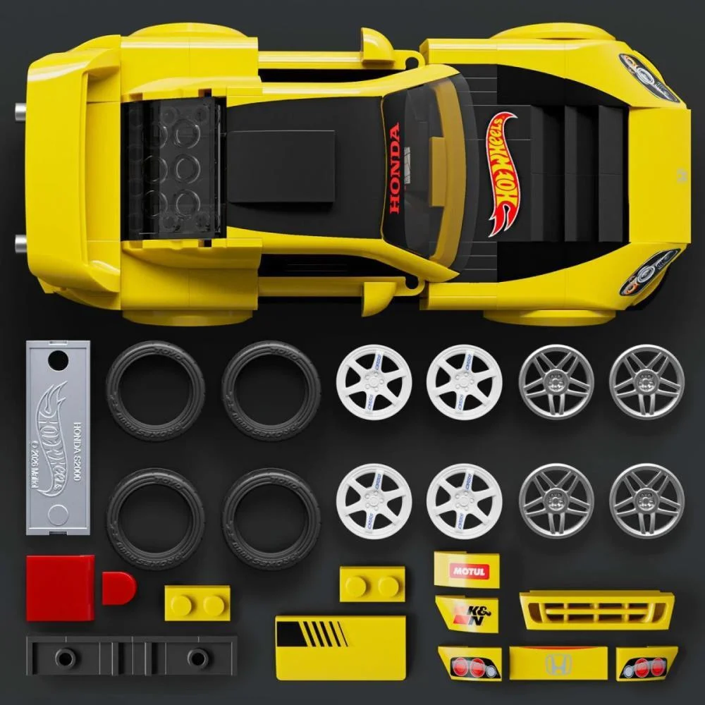 Hot Wheels Brick Shop Speed 07 Honda S2000 1:32 257P Mattel (Unidade) - imagem 5