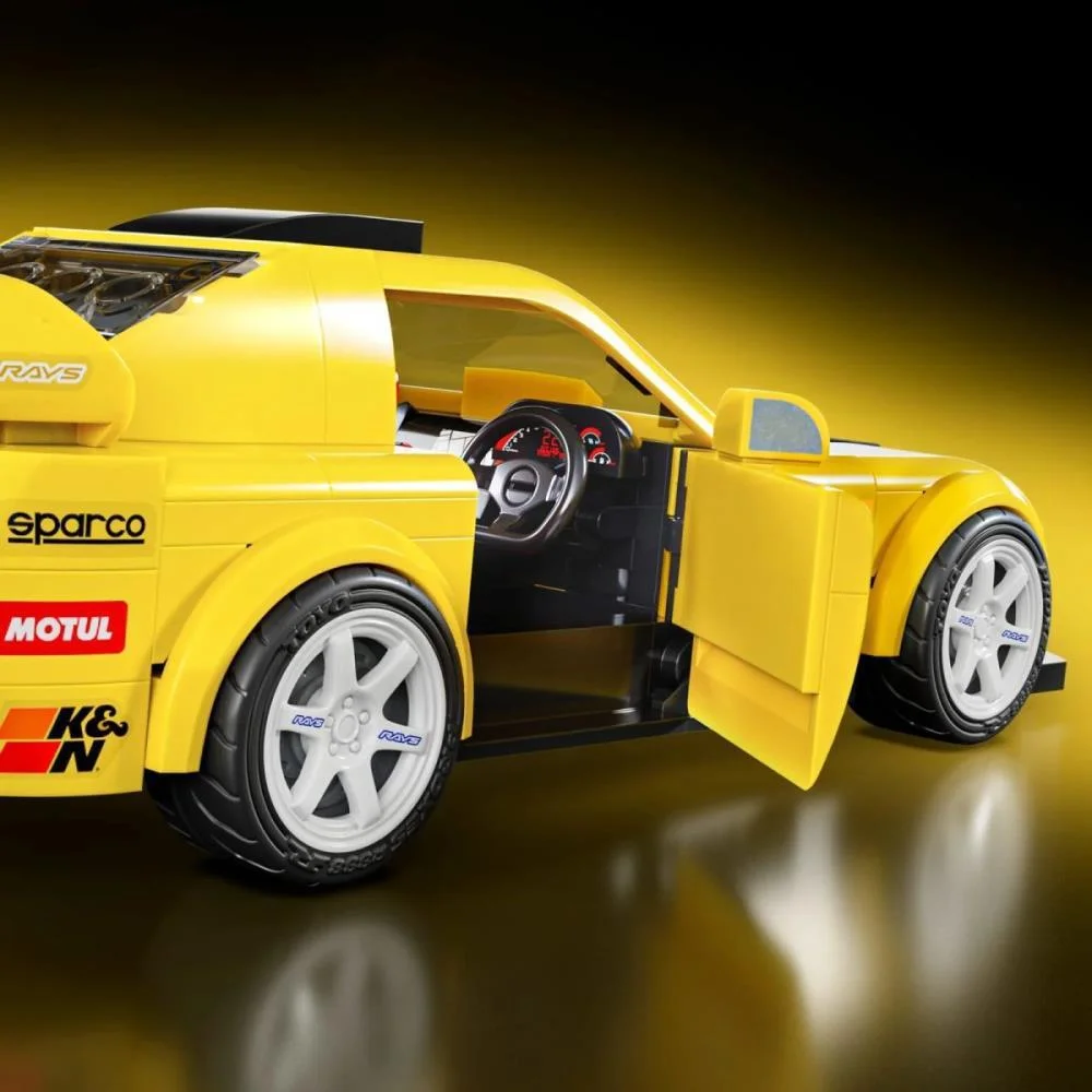 Hot Wheels Brick Shop Speed 07 Honda S2000 1:32 257P Mattel (Unidade) - imagem 7