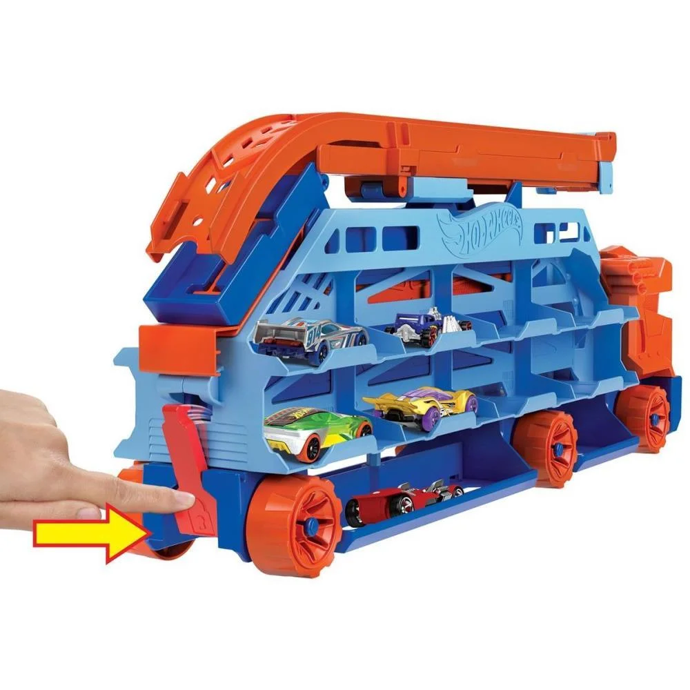 Hot Wheels Pista City Transporte De Queda Rapida Mattel (Unidade) - imagem 4