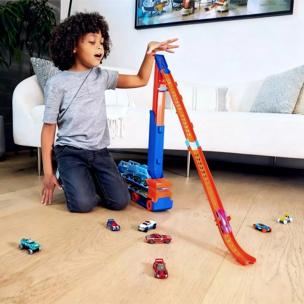 Hot Wheels Pista City Transporte De Queda Rapida Mattel (Unidade) - imagem 10