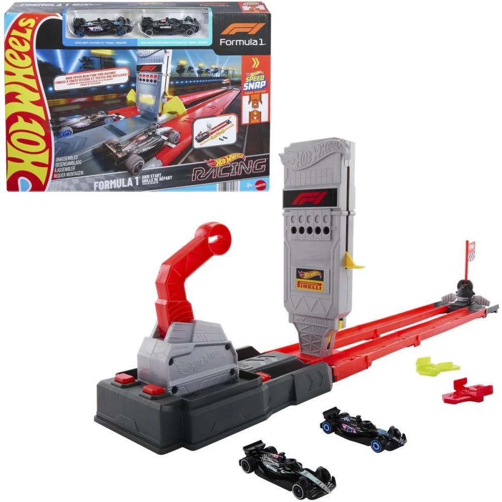 Hot Wheels Pista Racing F1 Desafio De Arrancada Mattel (Unidade) - imagem 2
