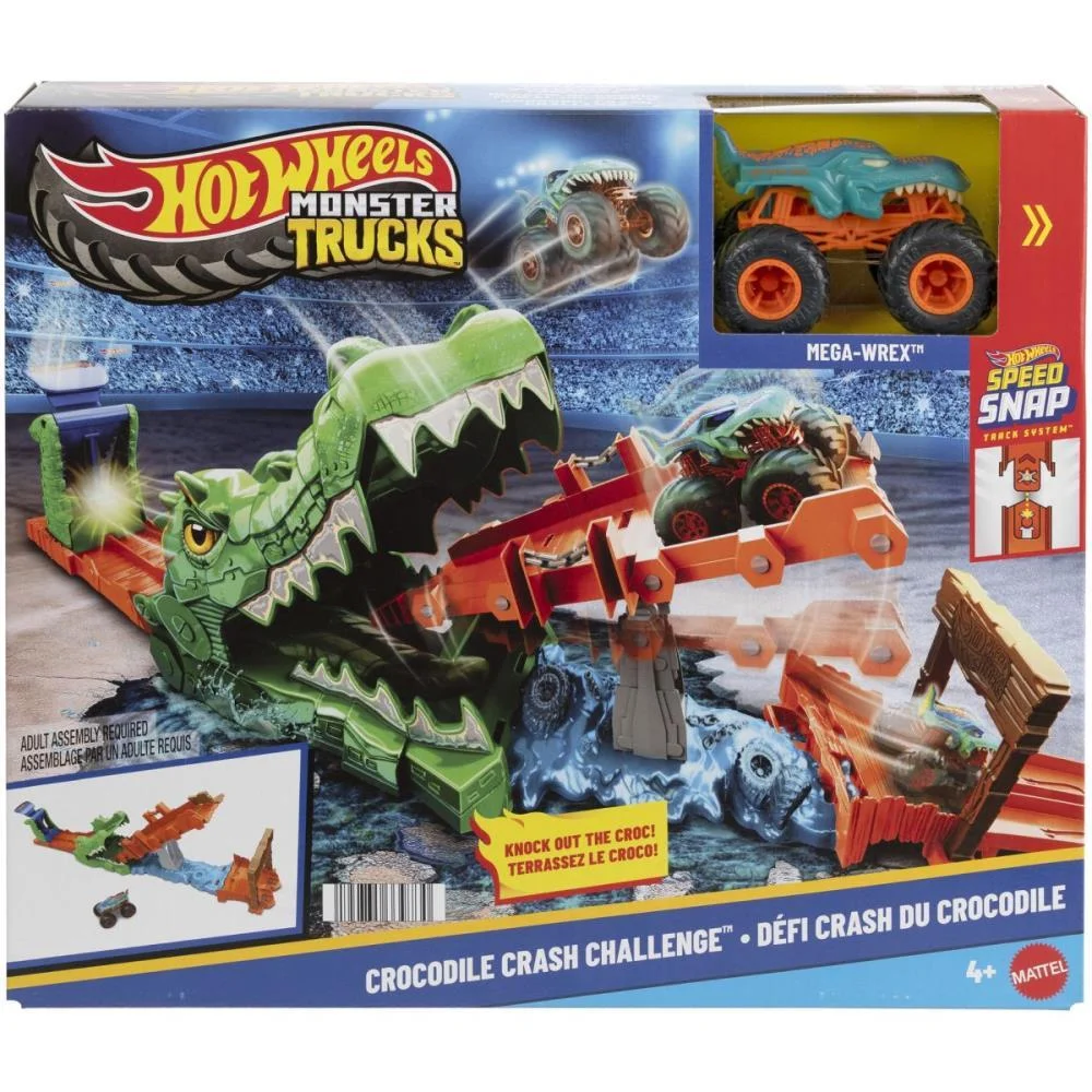 Hot Wheels Monster Trucks Desafio Do Crocodilo Mattel (Unidade) - imagem 11