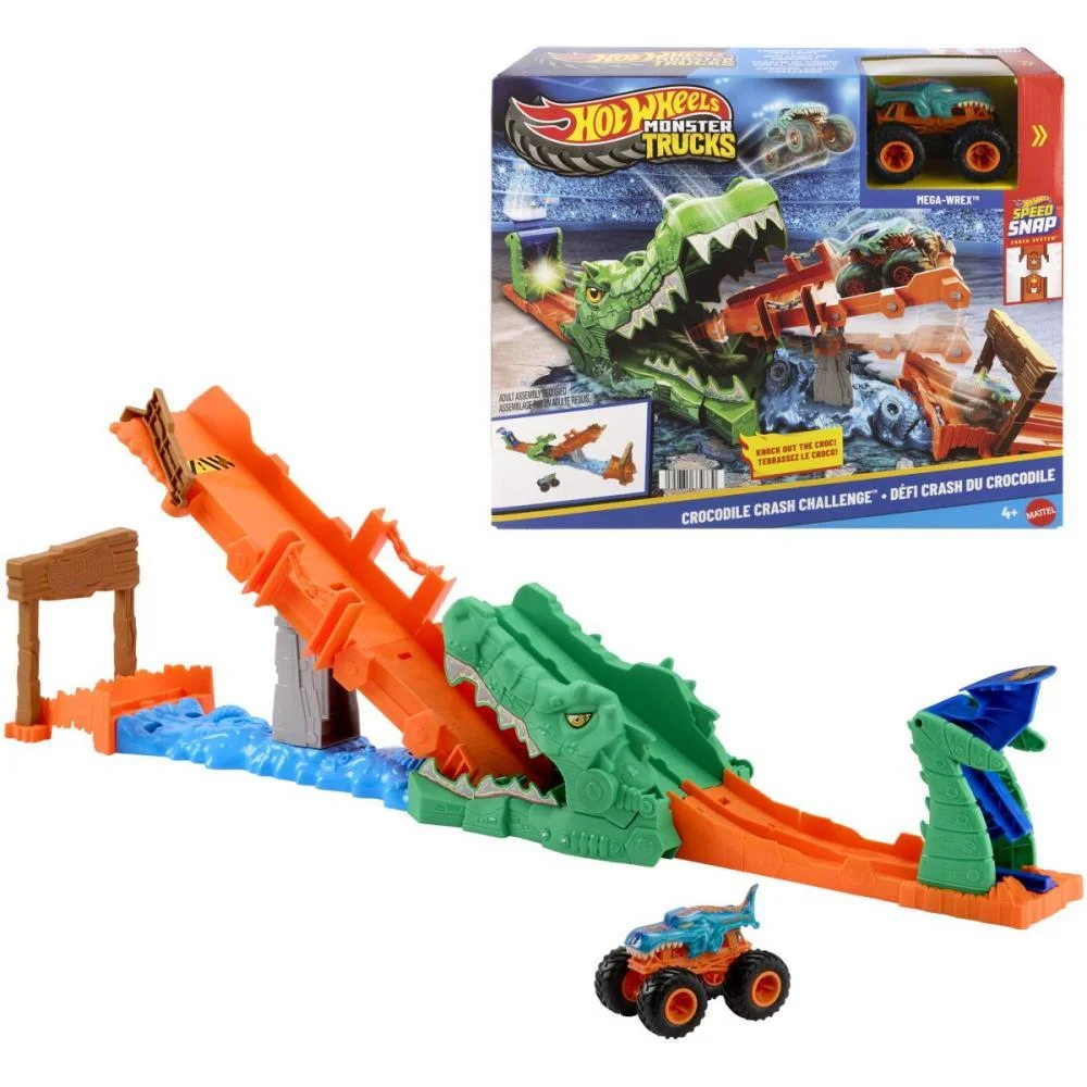 Hot Wheels Monster Trucks Desafio Do Crocodilo Mattel (Unidade) - imagem 12