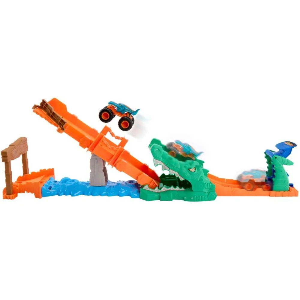 Hot Wheels Monster Trucks Desafio Do Crocodilo Mattel (Unidade) - imagem 4