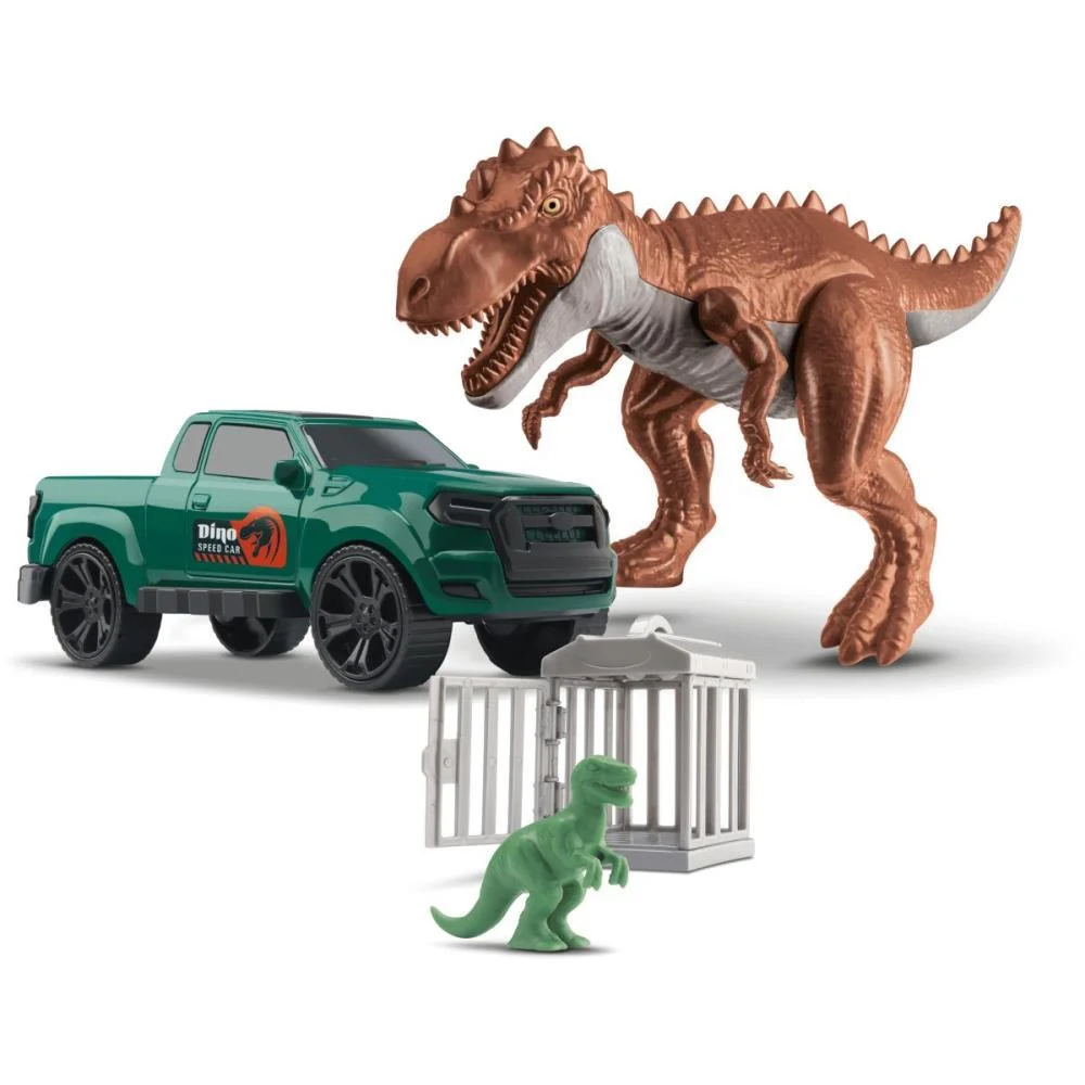 Carrinho Escape Car Dinossauro (S) Orange Toys (Unidade) - imagem 3