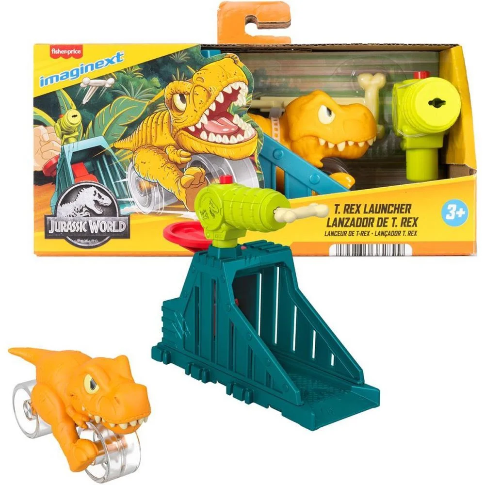 Imaginext Jw Lancador De Personagem (S) Mattel (Unidade) - imagem 4