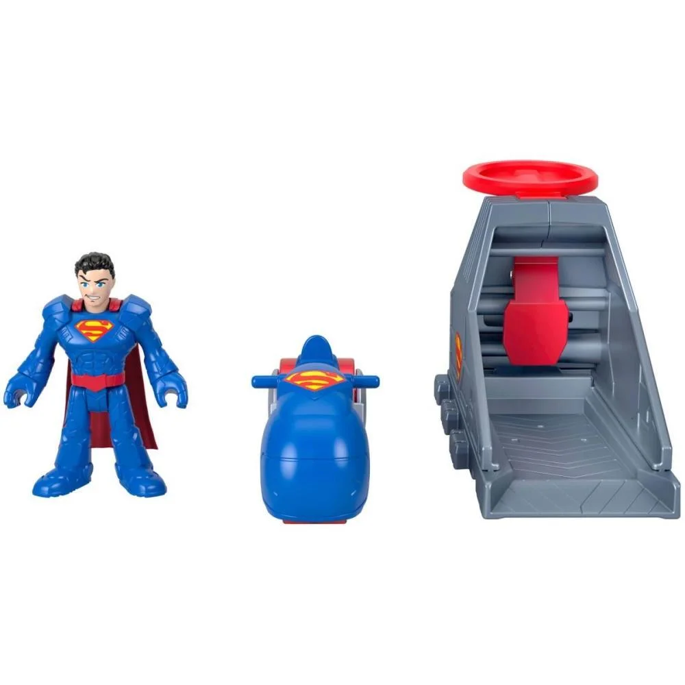 Imaginext Super-Man Lancador De Personag Mattel (Unidade) - imagem 3