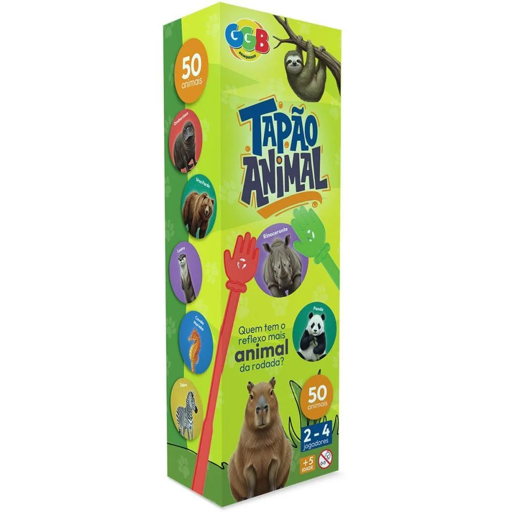 Jogo Diverso Tapao Animal! 50 Discos Ggb Plast (Unidade) - imagem 4
