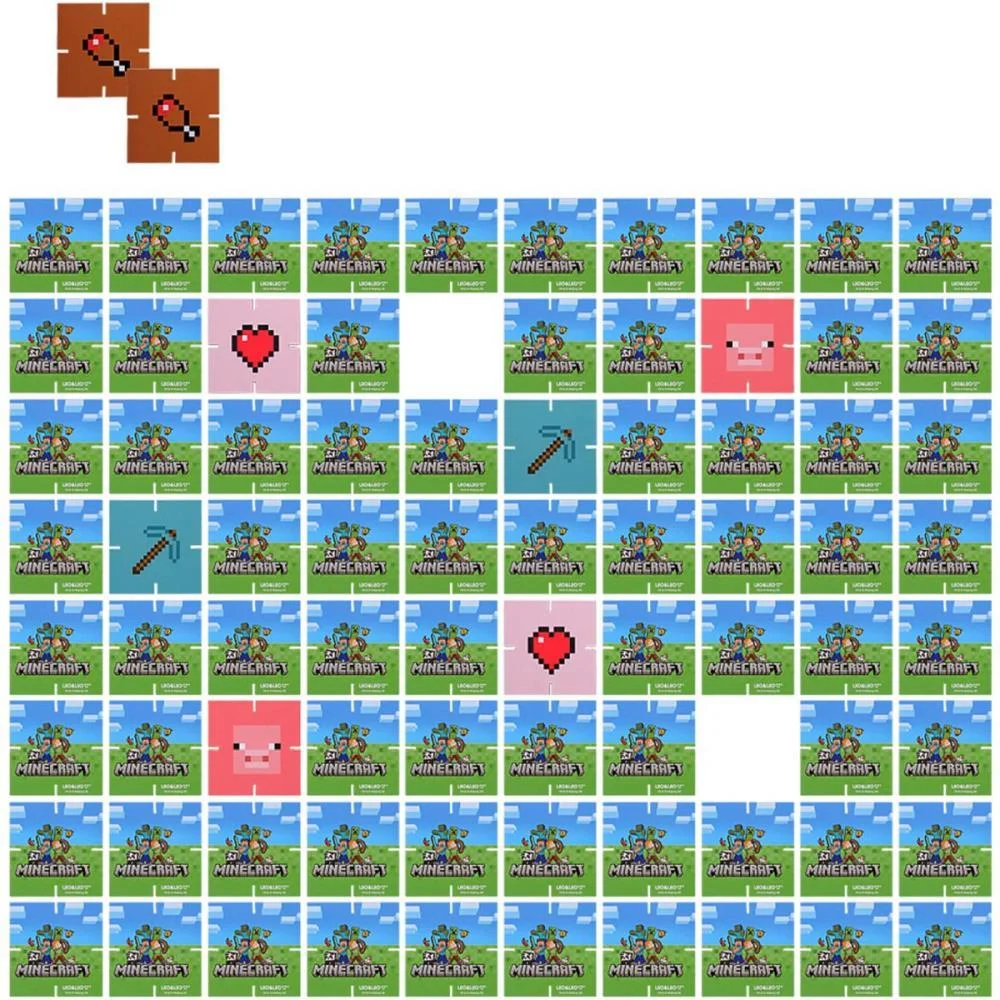 Jogo Da Memoria Minecraft 2X1 Torre 40 Pecas Leonora (Unidade) - imagem 4