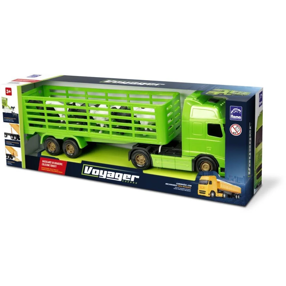 Caminhao Voyager Boiadeiro 39Cm. Roma (Unidade) - imagem 6