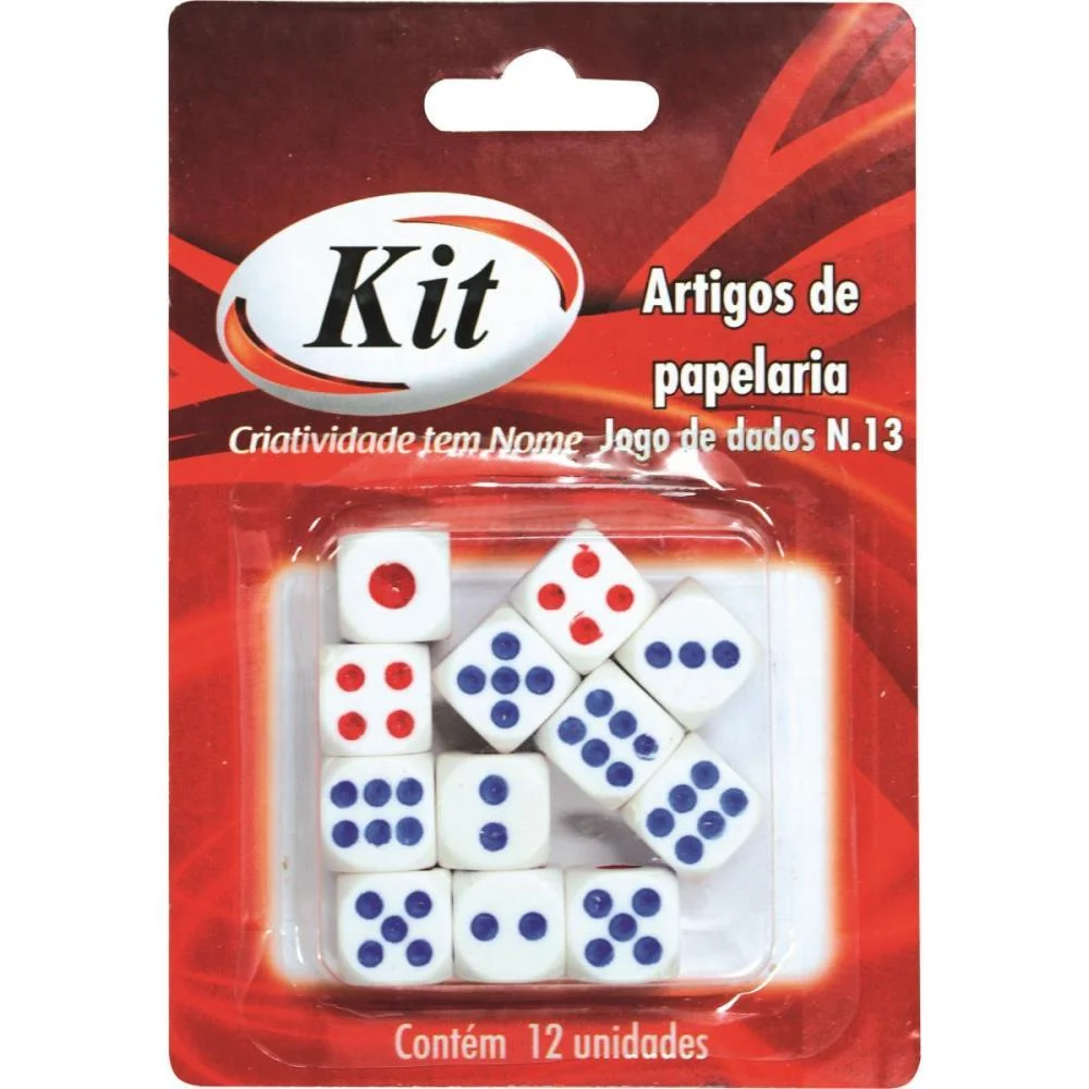 Dado N.13 C/12 Unidades Kit (Blister) - imagem 3