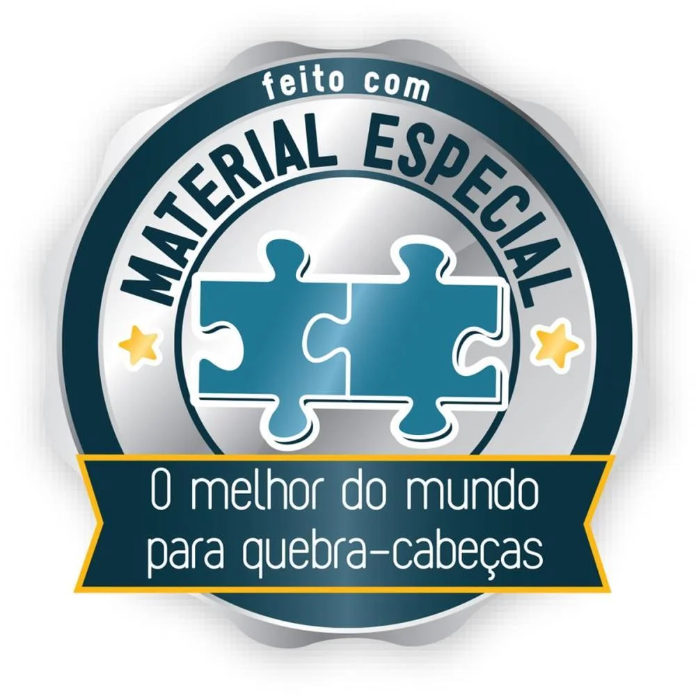 Quebra-Cabeca Cartonado Viagem Cosmica 1000Pcs Toyster (Unidade) - imagem 5
