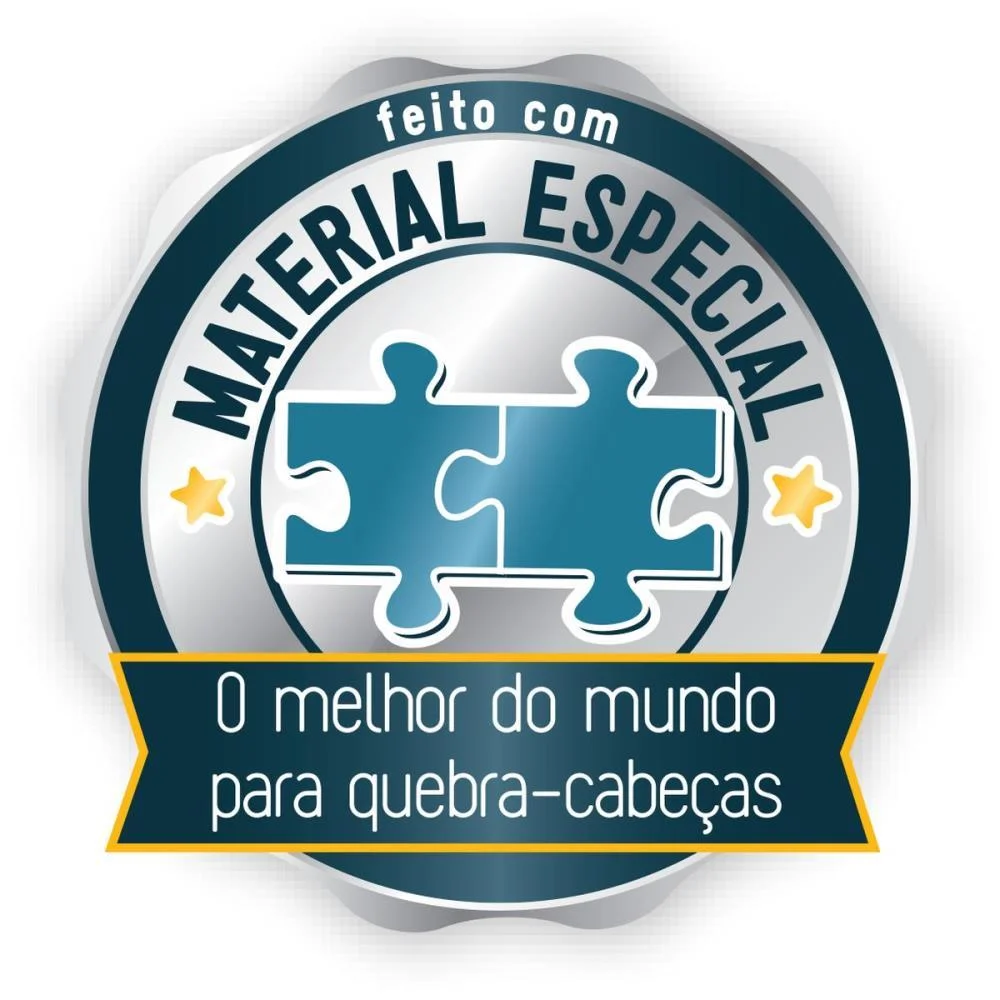 Quebra-Cabeca Cartonado Som Da Chuva 1000 Pcs Toyster (Unidade) - imagem 6