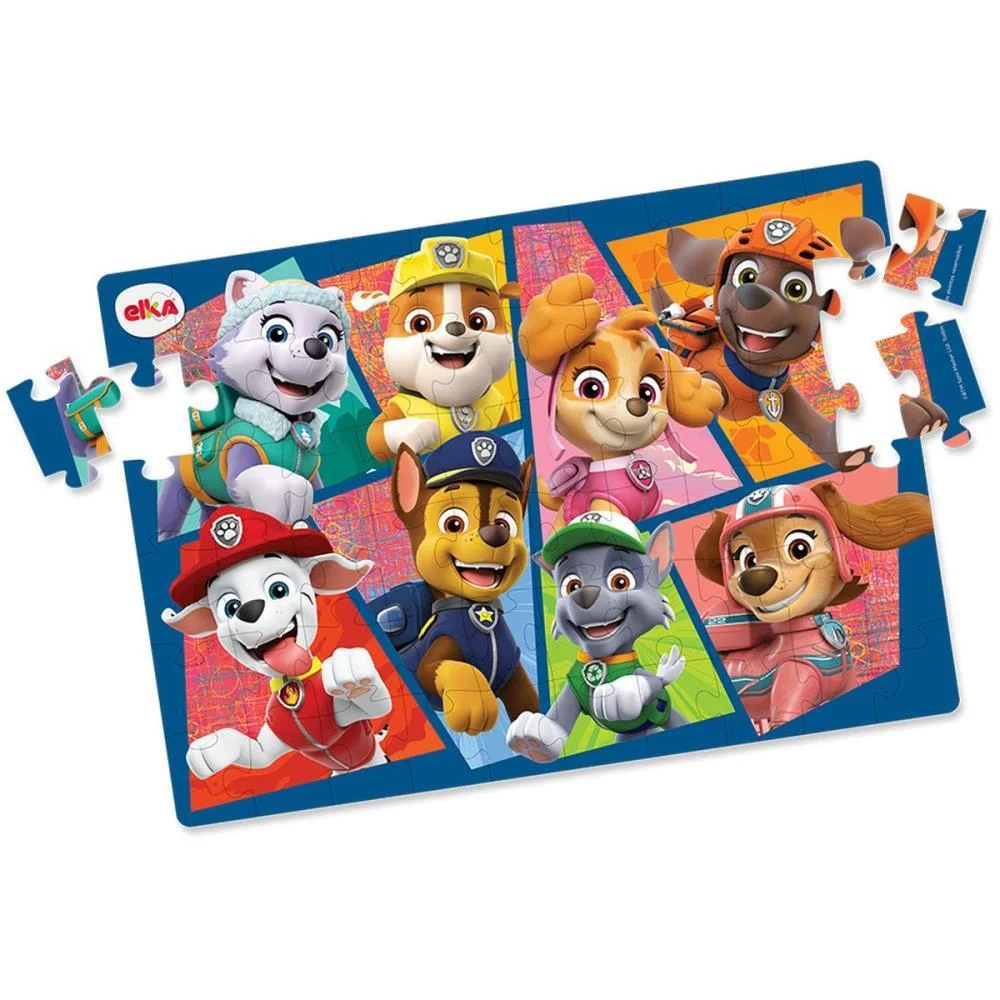 Quebra-Cabeca Cartonado Patrulha Canina 60P Lente Magi Elka (Unidade) - imagem 5