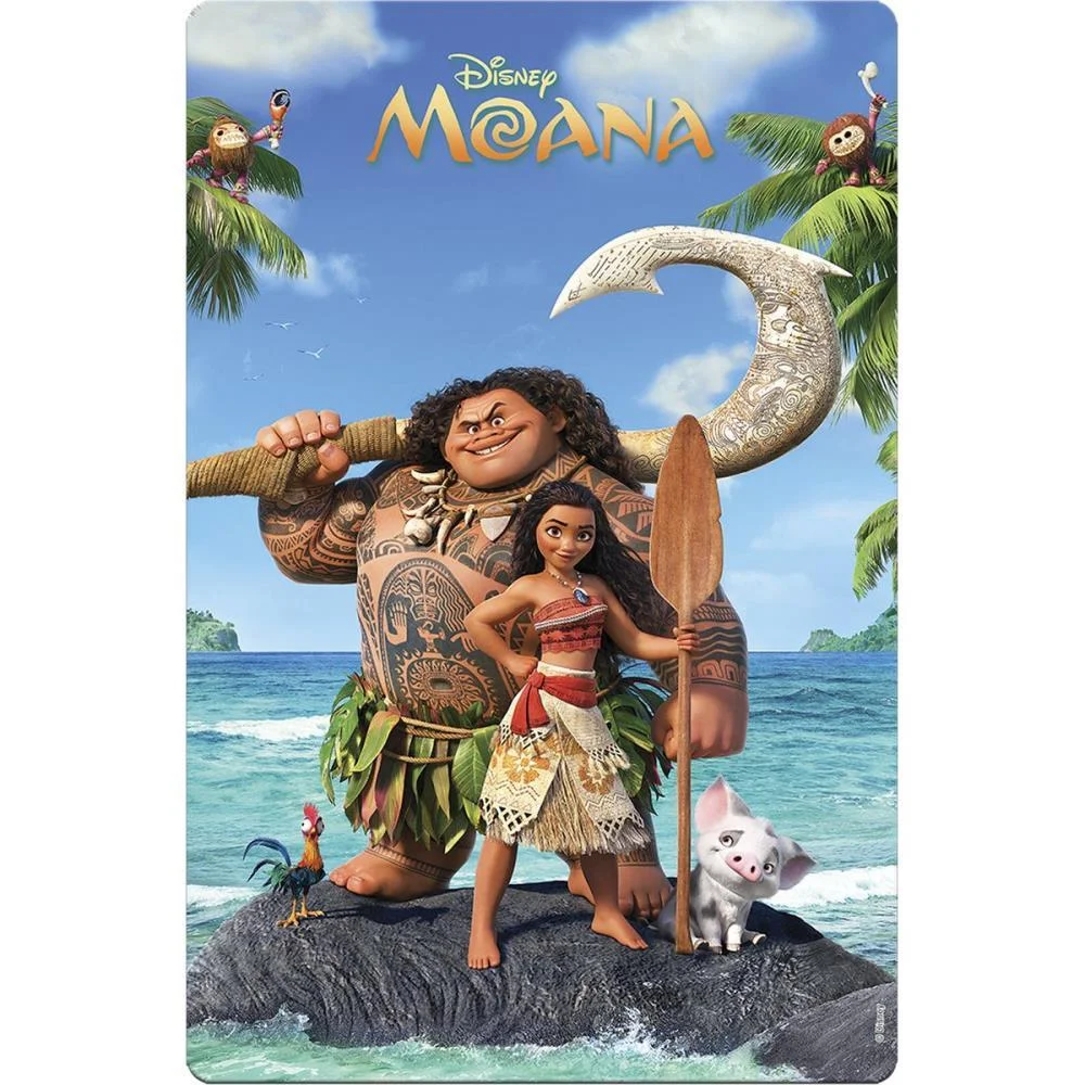 Quebra-Cabeca Cartonado Moana 100Pecas Toyster (Unidade) - imagem 4