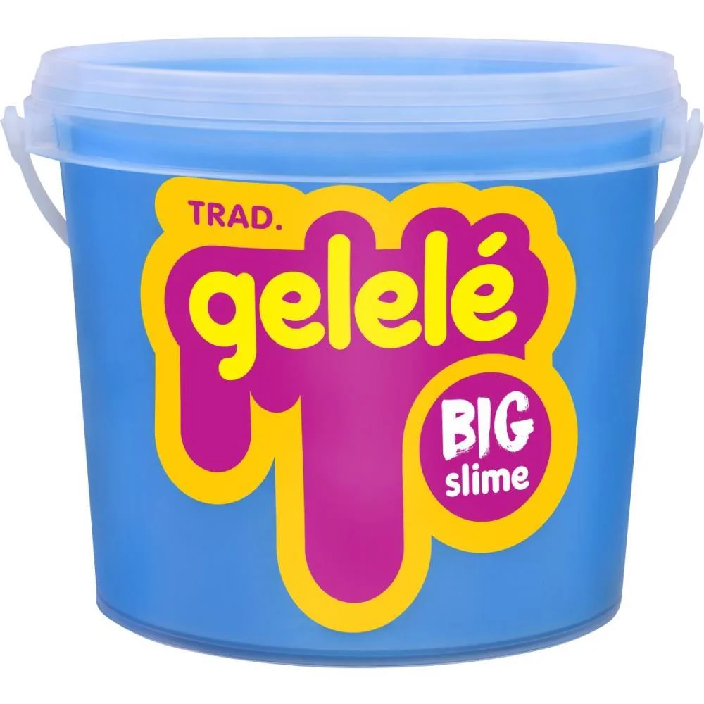 Slime Gelelé Big Tradic. Balde 1,5Kg Doce Brinquedo (Cx.c/06) - imagem 4