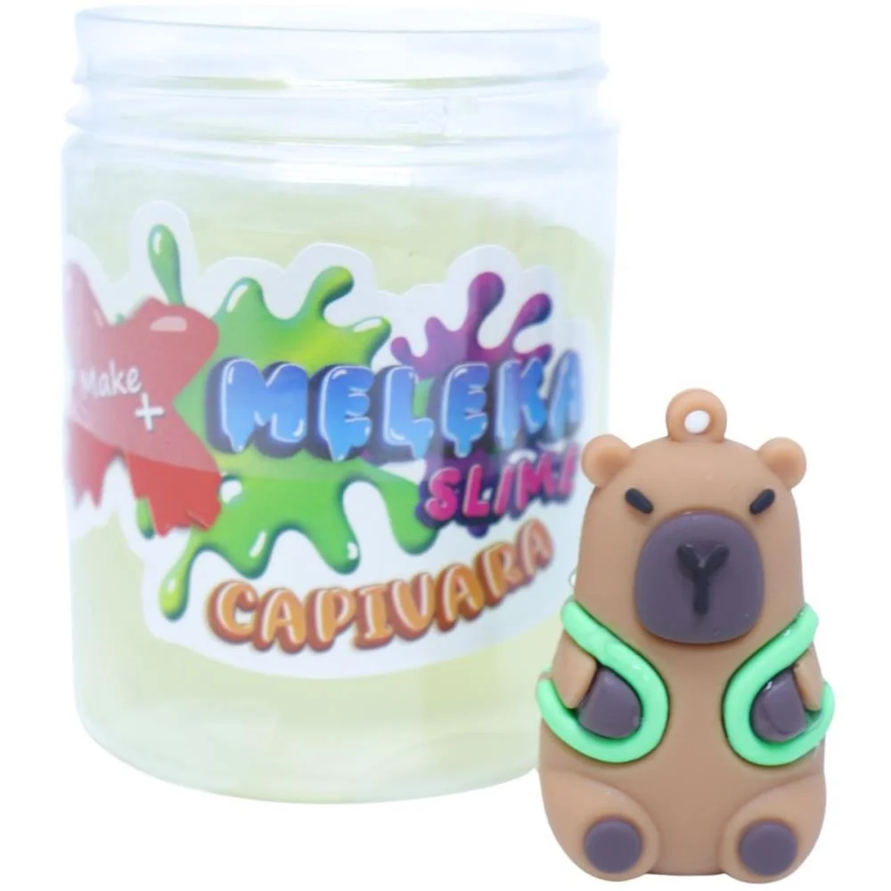 Slime Meleka Capivara Sortido 130G Make+ (Dp.c/12) - imagem 4