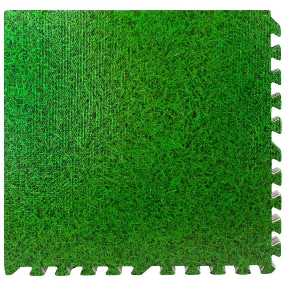 Tatame 04 Placas 60X60X1Cm Grama Evamax (Pacote) - imagem 5