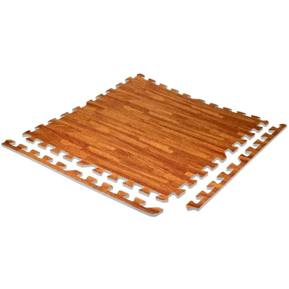 Tatame 04 Placas 60X60X1Cm Madeira Evamax (Pacote) - imagem 4