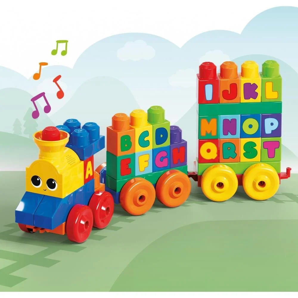 Mega Bloks Trem Aprendiz. Musical Abc 50P Mattel (Unidade) - imagem 4