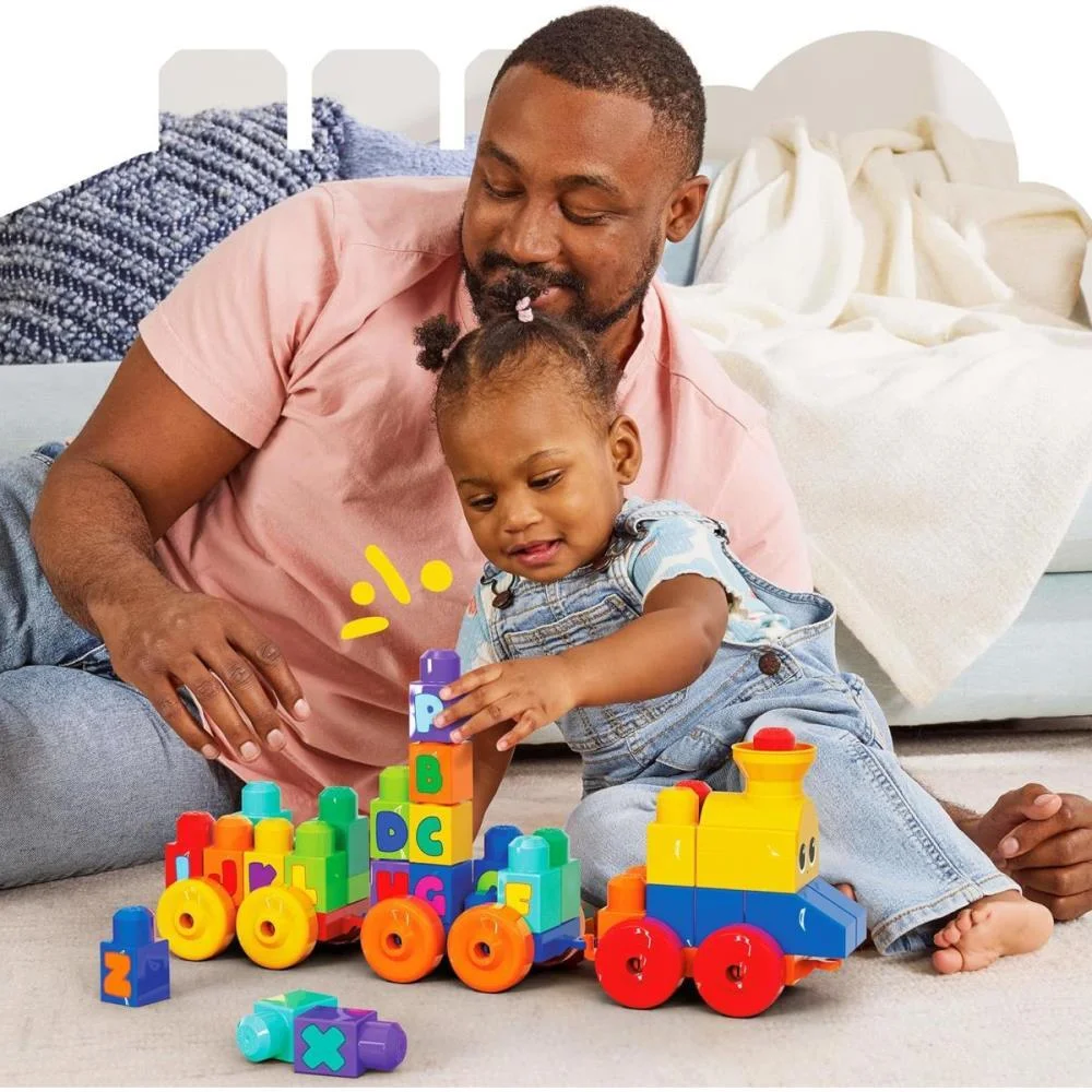 Mega Bloks Trem Aprendiz. Musical Abc 50P Mattel (Unidade) - imagem 6