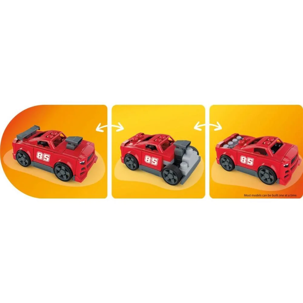 Mega Bloks Monte E Acelere Auto 3Em1 26P Mattel (Unidade) - imagem 3