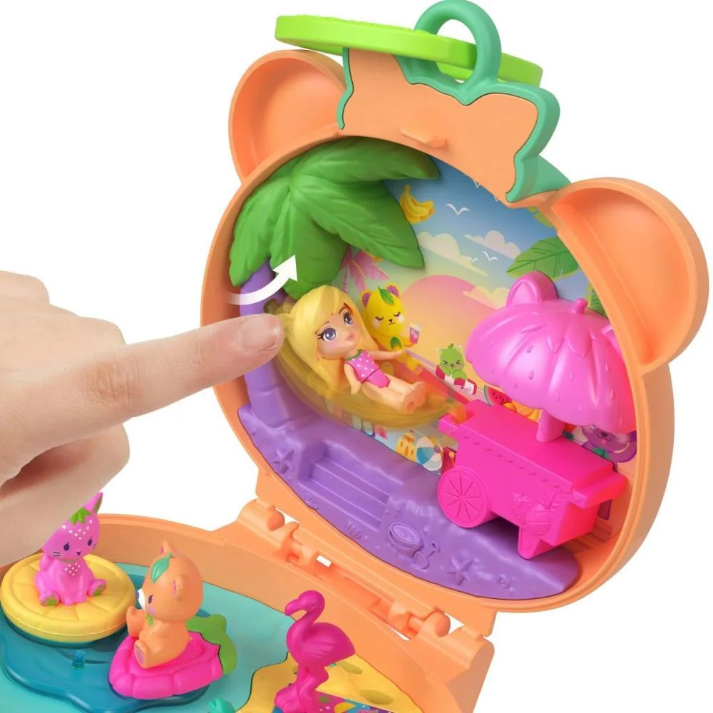 Polly Pocket Micro Conj. Ursinho De Pelucia Mattel (Unidade) - imagem 4
