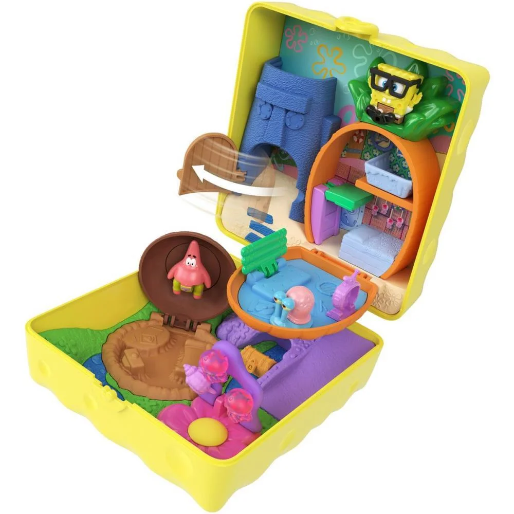 Polly Pocket Micro Bob Esponja Fenda Do Biquini Mattel (Unidade) - imagem 6