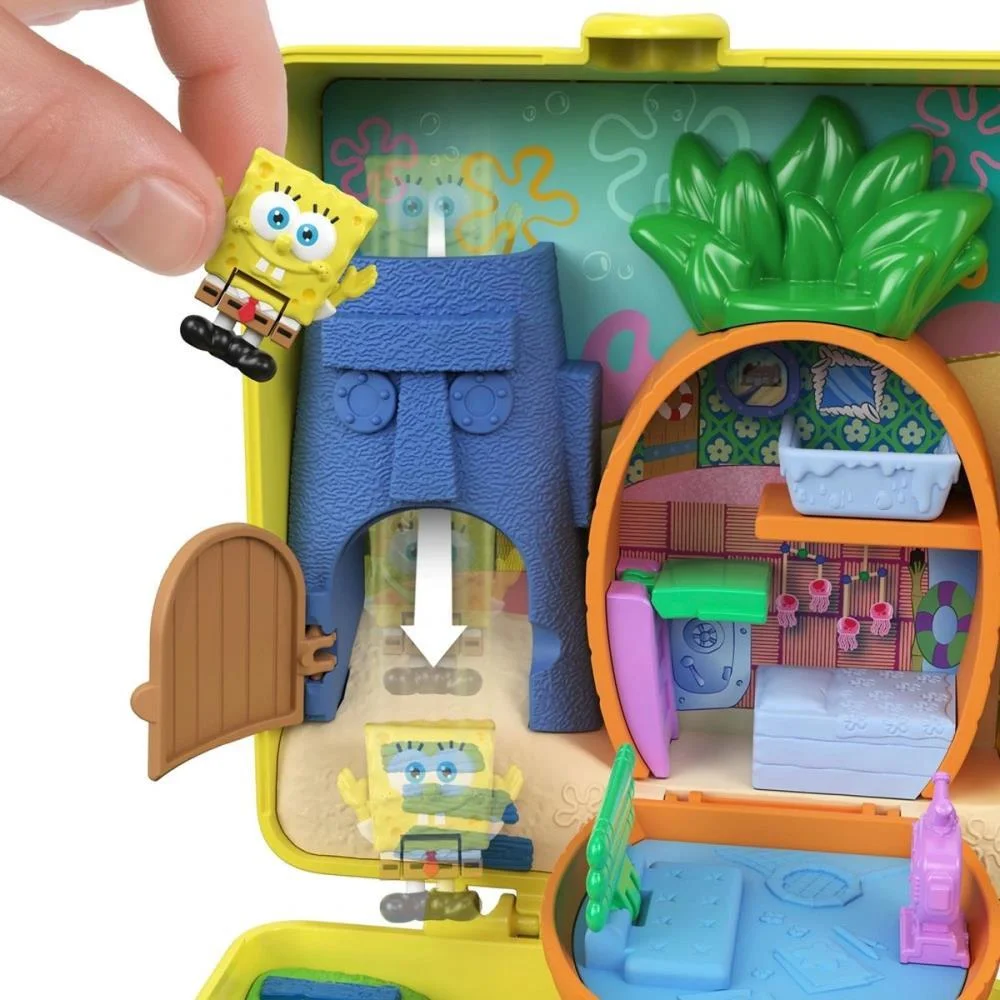 Polly Pocket Micro Bob Esponja Fenda Do Biquini Mattel (Unidade) - imagem 7