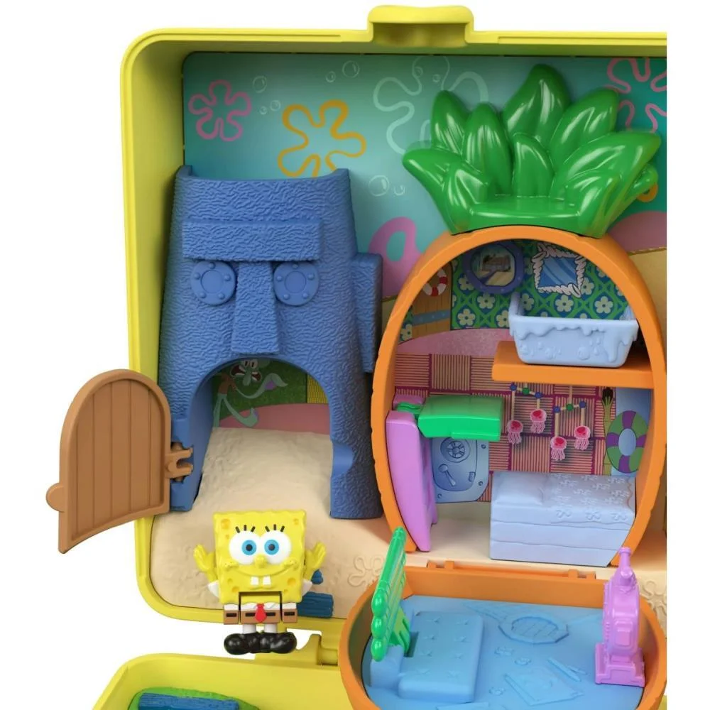 Polly Pocket Micro Bob Esponja Fenda Do Biquini Mattel (Unidade) - imagem 9