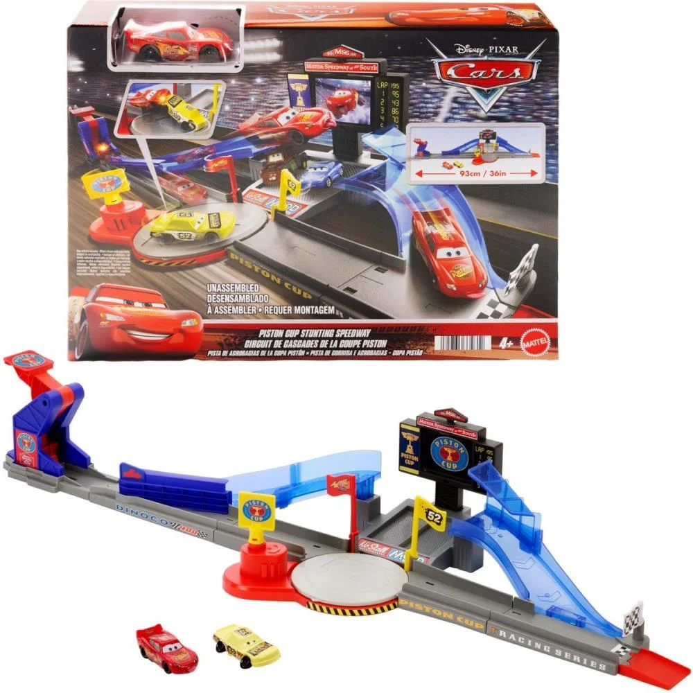 Pista Cars Acrobacias Da Copa Pistao Mattel (Unidade) - imagem 2