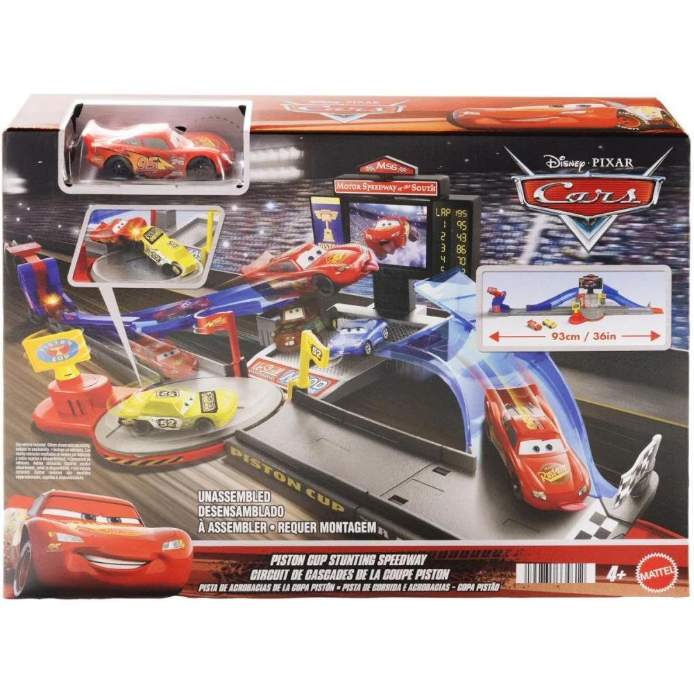 Pista Cars Acrobacias Da Copa Pistao Mattel (Unidade) - imagem 5