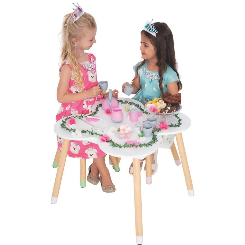 Brincando De Casinha Jogo De Cha Baby Gourmet Rosa Merco Toys (Unidade) - imagem 7