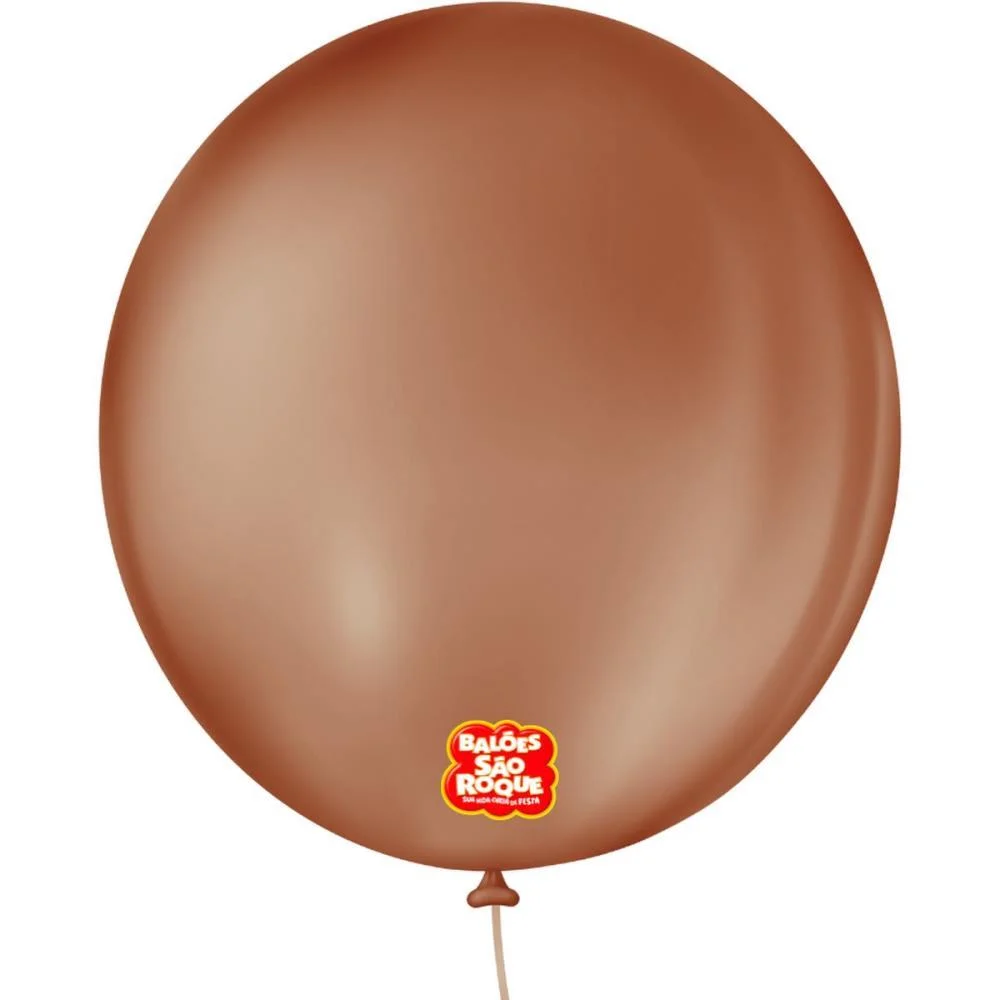 Balao 9 Liso Redondo Cafe Brasil Sao Roque (Pct.c/50) - imagem 2