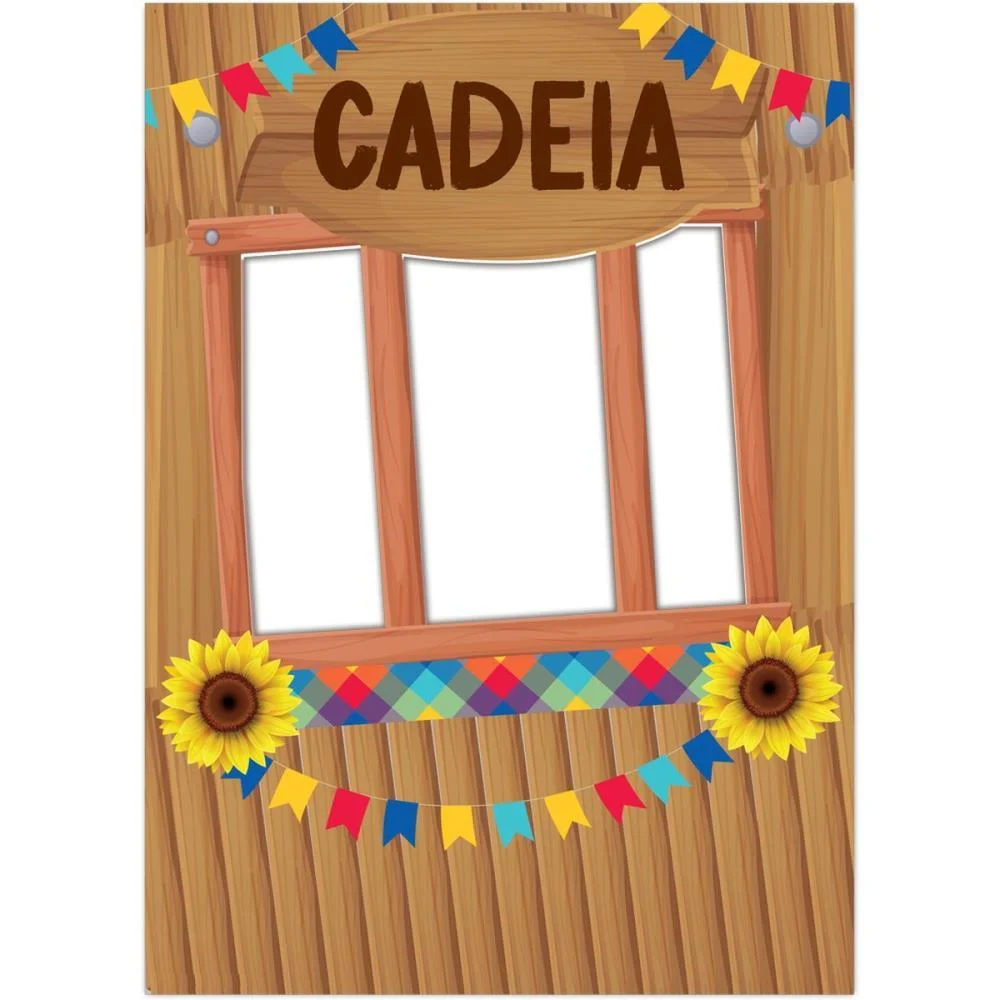 Festa Junina Painel Decorativo Cadeia Festcolor (Unidade) - imagem 2
