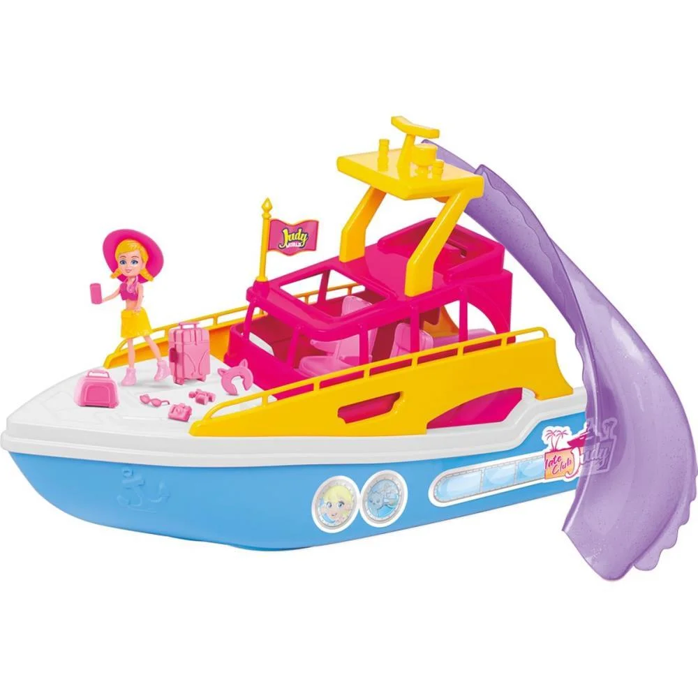 Cenario Tematico (Playset) Iate Club Judy 36Cm C/Acessor. Samba Toys - imagem 2