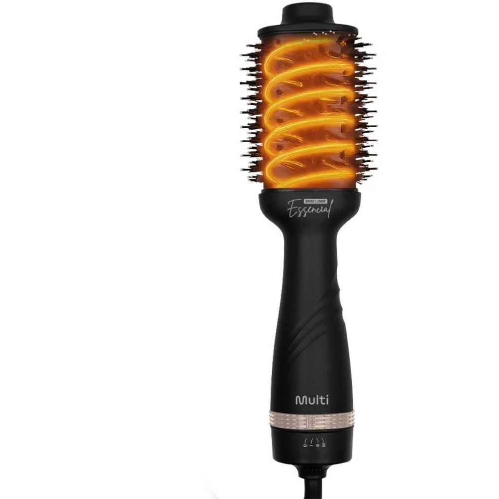 Escova De Cabelo Alisadora Secadora Essencial 1300W Bivol Multi (Unidade) - imagem 8
