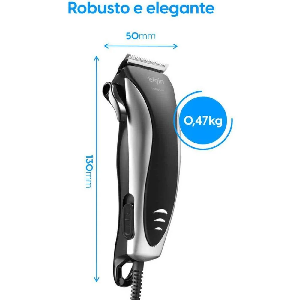 Cortador De Cabelo Studio Pro Ii Cab.e Barba 220V Elgin (Unidade) - imagem 5