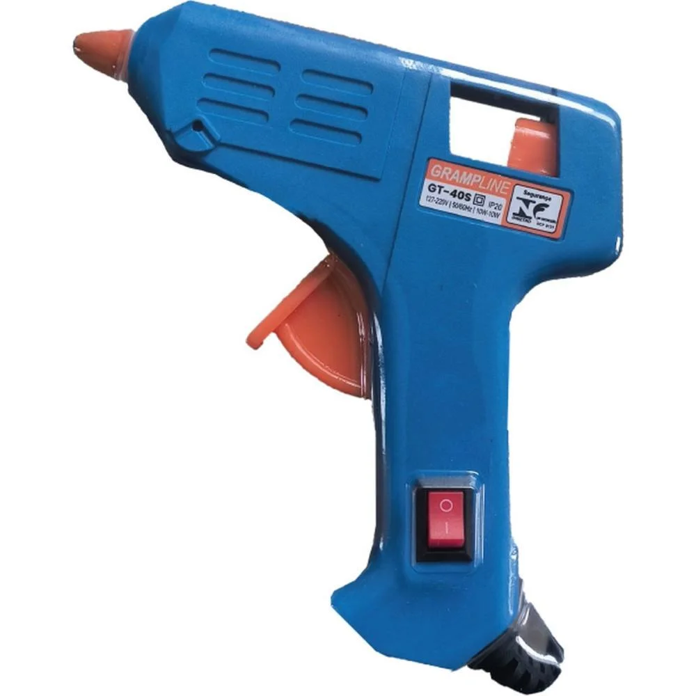 Pistola De Cola Quente 15W Gt-40S Botao On/Off Biv.az Gramp Line (Blister) - imagem 5