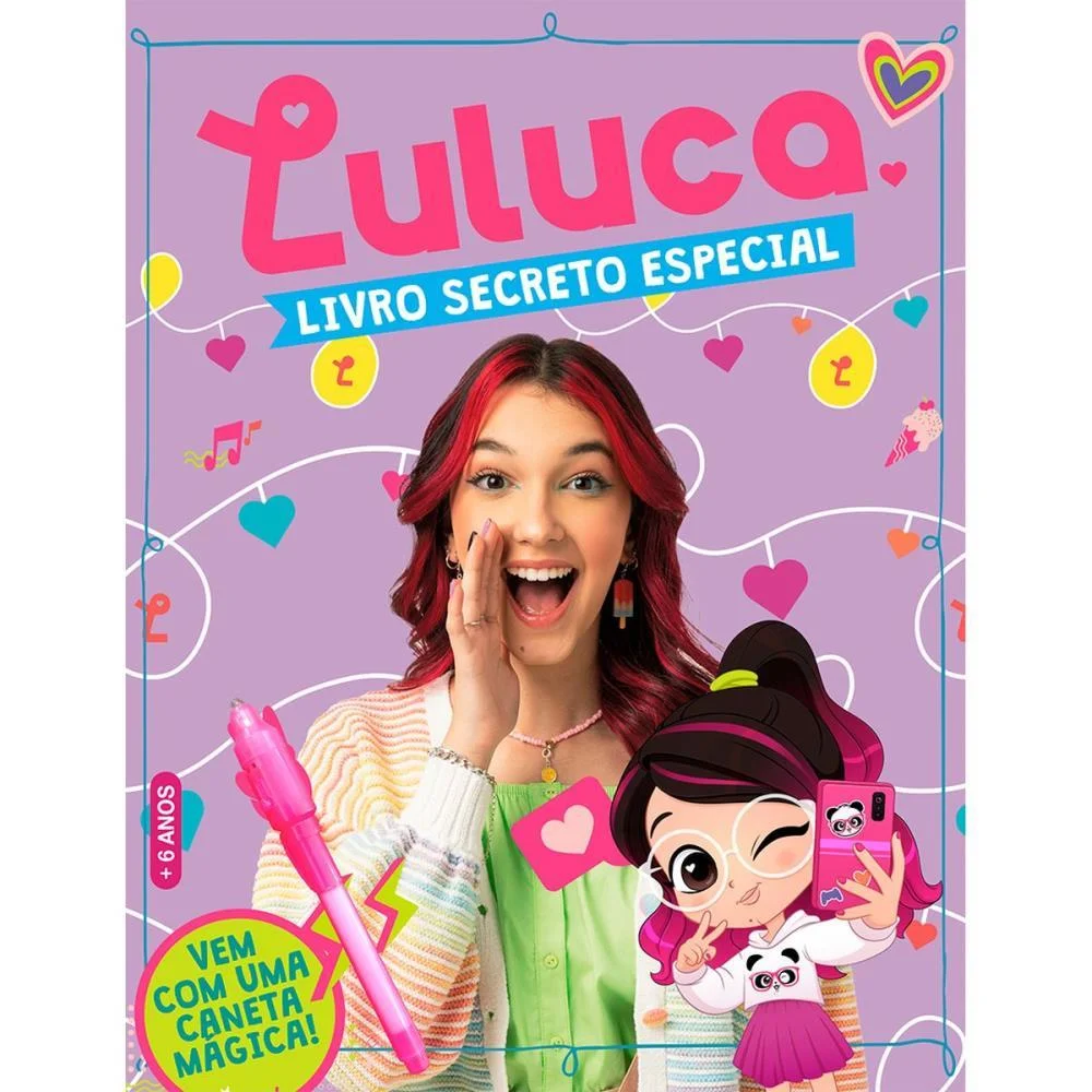 Diario Luluca Livro Secreto C/Caneta Online Editora (Unidade) - imagem 3