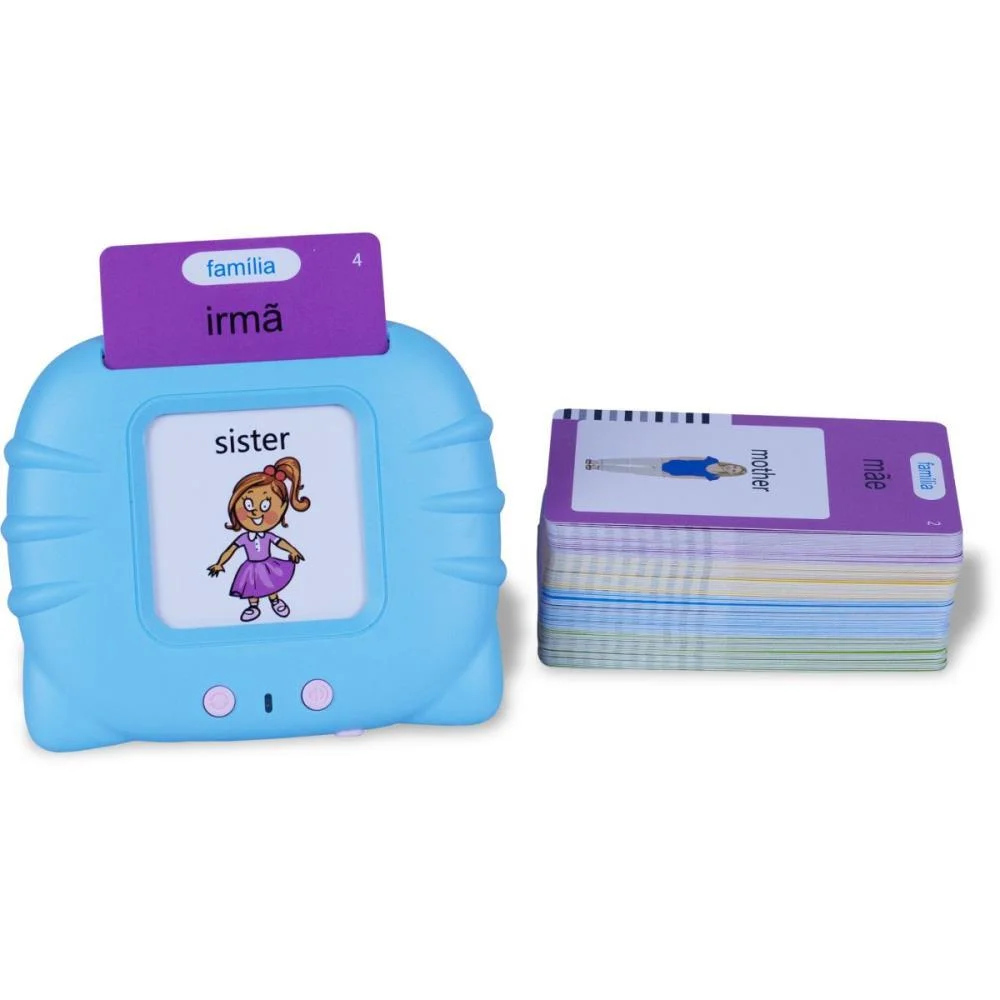 Brinquedo Educativo Maquina De Cartas Bilingue Bee Toys (Unidade) - imagem 3