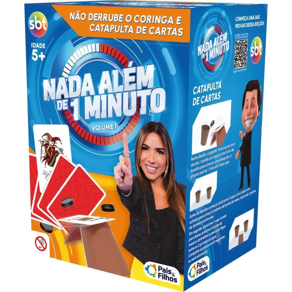 Jogo De Cartas Nao Derrube O Coringa Pais E Filhos (Unidade) - imagem 4