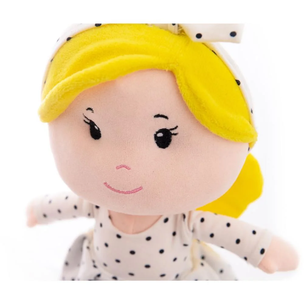 Boneca De Pelucia Clara Loira 35Cm Zip (Unidade) - imagem 4