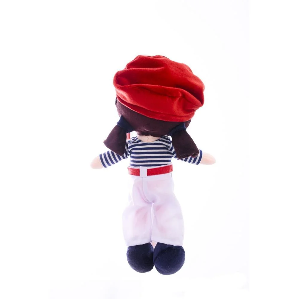 Boneca De Pelucia Maite Boina Vermelha 35Cm Zip (Unidade) - imagem 4