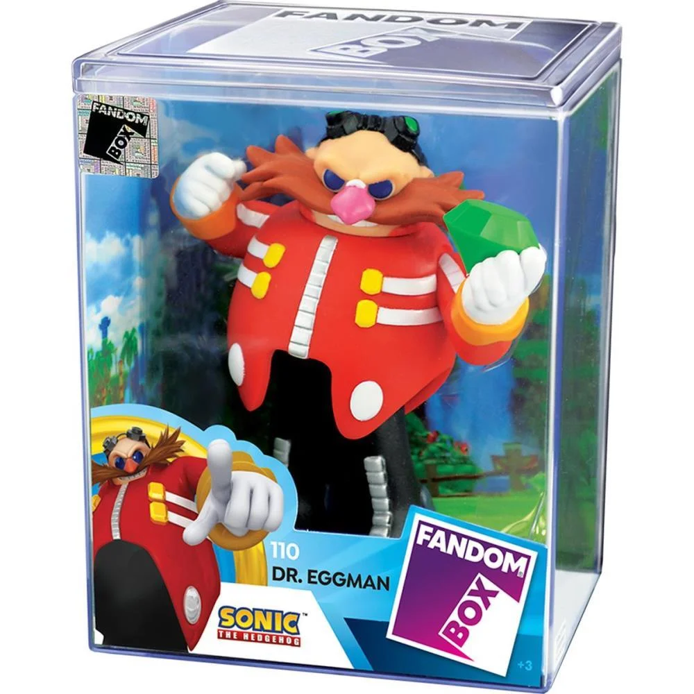 Boneco E Personagem Fandombox Sonic Dr Eggman 12Cm Lider (Unidade) - imagem 3
