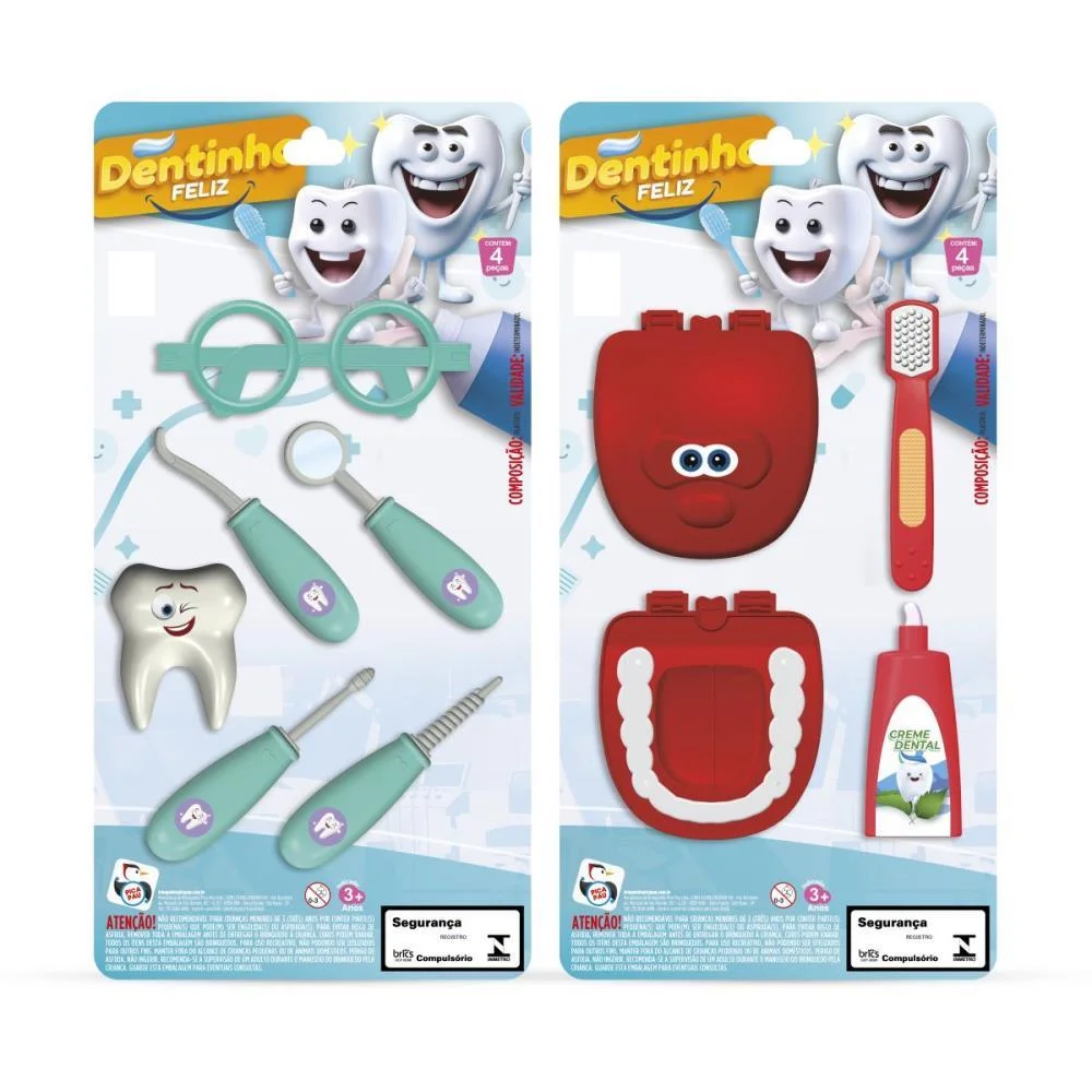 Brincando De Profissoes Dentinho Divertido Pequeno Pica Pau (Unidade) - imagem 3