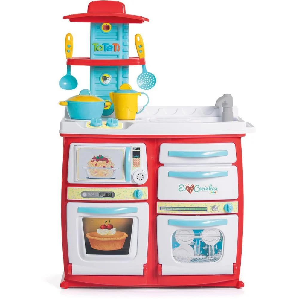 Brincando De Casinha Buona Cozinha C/ Acessorios Tateti - imagem 2